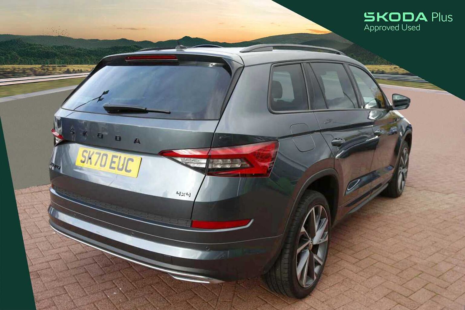 SKODA Kodiaq Sportline (7 seats) 2.0 TDI 190 PS 4x4 DSG **AUTOMATIC**