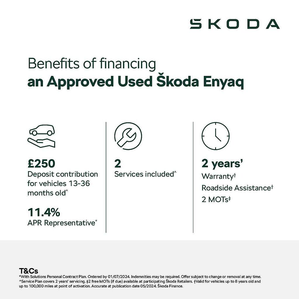 SKODA Enyaq 85 SportLine Plus 82 kWh 286 PS Single speed
